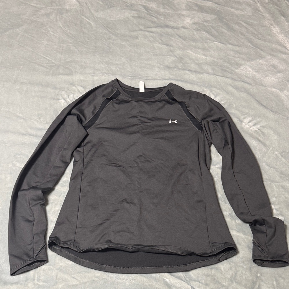 Under Armour Black Long Sleeve Athletic Shirt